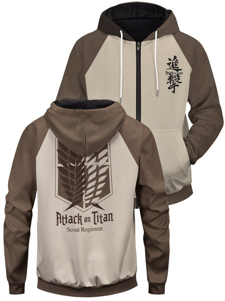 Attack On Titan Scout Regiment Mikasa·Ackerman ErenJaeger Short Jacket Coat  Tops | eBay