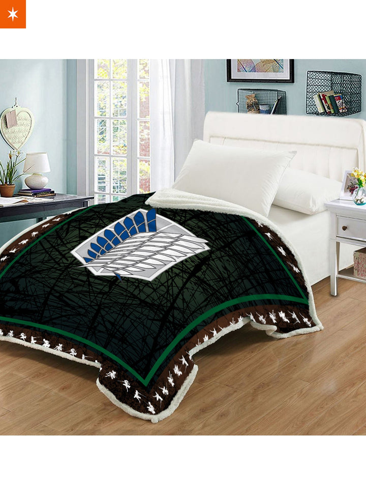 Fandomaniax - Scouting Legion Throw Blanket