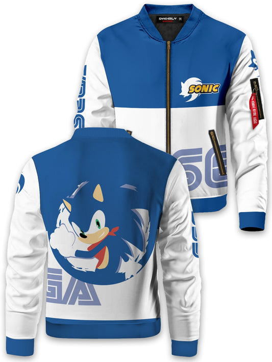 Fandomaniax - [Buy 1 Get 1 SALE] Sega Sonic Bomber Jacket