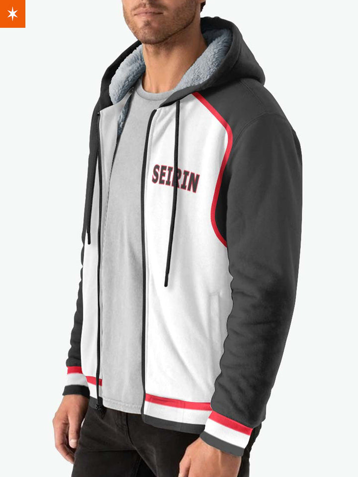 Fandomaniax - Seirin Velvet Hoodie