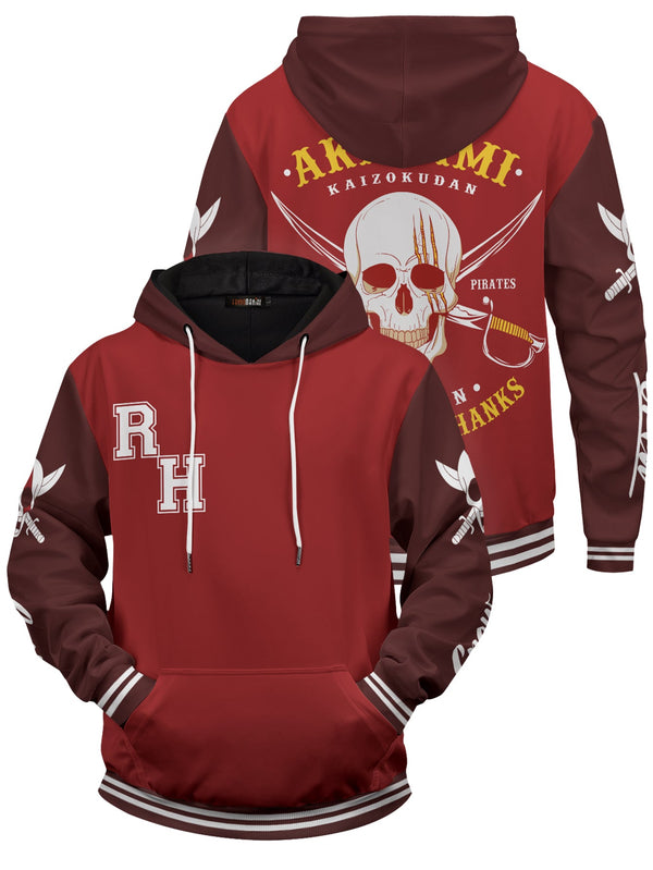 Fandomaniax - Red Hair Jersey Unisex Pullover Hoodie