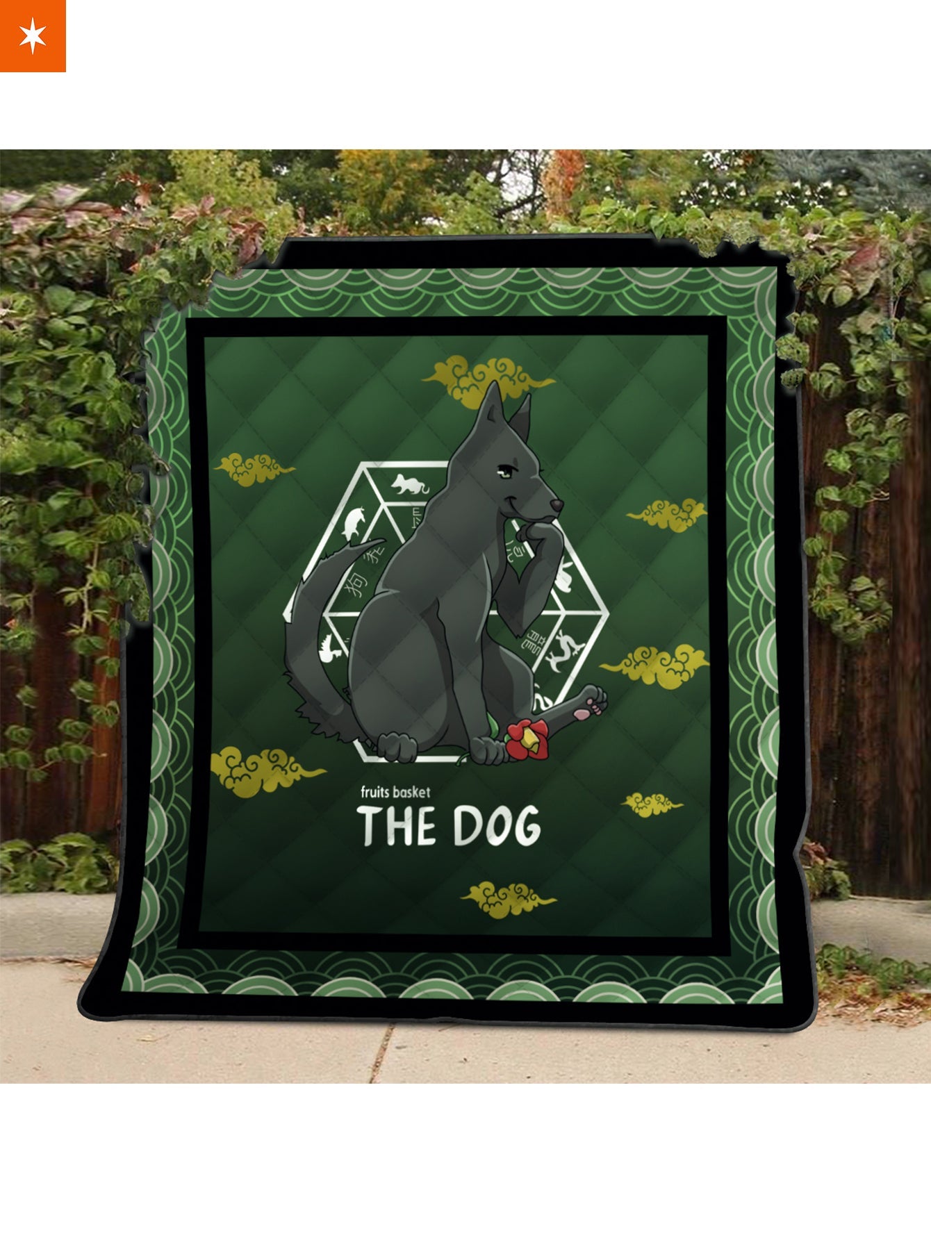 Fandomaniax - Shigure the Dog Quilt Blanket