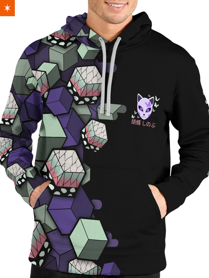 Fandomaniax - Shinobu Cube Unisex Pullover Hoodie