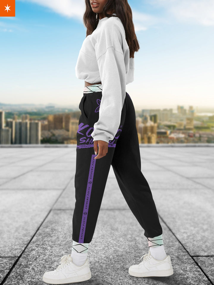 DESIGN - Pantalon de costume fuselé en daim avec taille style jogger - Bleu cendré DESIGN - Pantalon de costume fuselé en daim avec taille style jogger - Bleu cendré