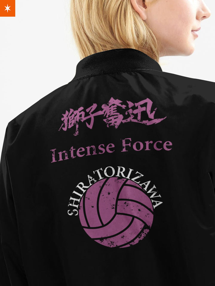 Fandomaniax - Shiratorizawa Rally Bomber Jacket