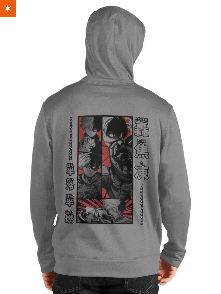 Fandomaniax - Shoto Panel Unisex Pullover Hoodie