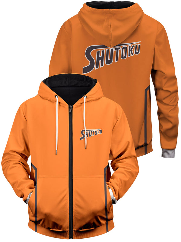 Fandomaniax - Shutoku Unisex Zipped Hoodie