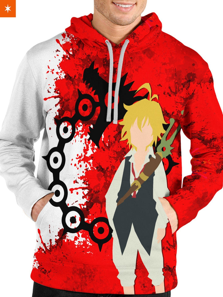 Fandomaniax - Sin of Wrath Unisex Pullover Hoodie