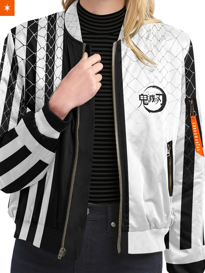 Fandomaniax - Snake Hashira Stylish Bomber Jacket