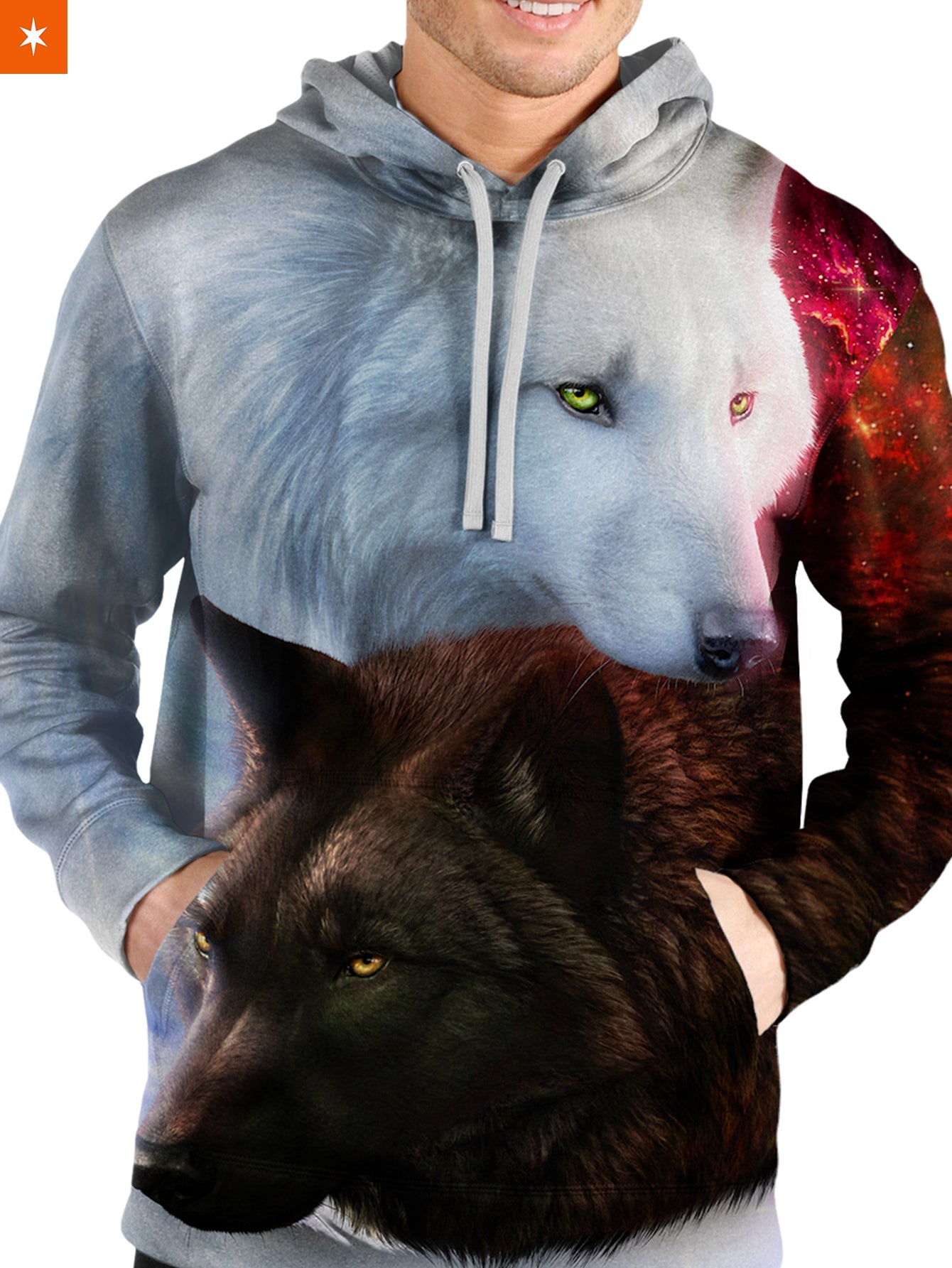 Fandomaniax - Song of Fire and Ice Wolves Unisex Pullover Hoodie