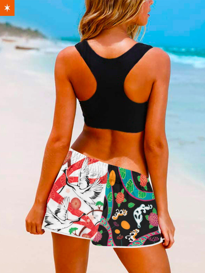 Fandomaniax - Souya x Nahoya Women Beach Shorts