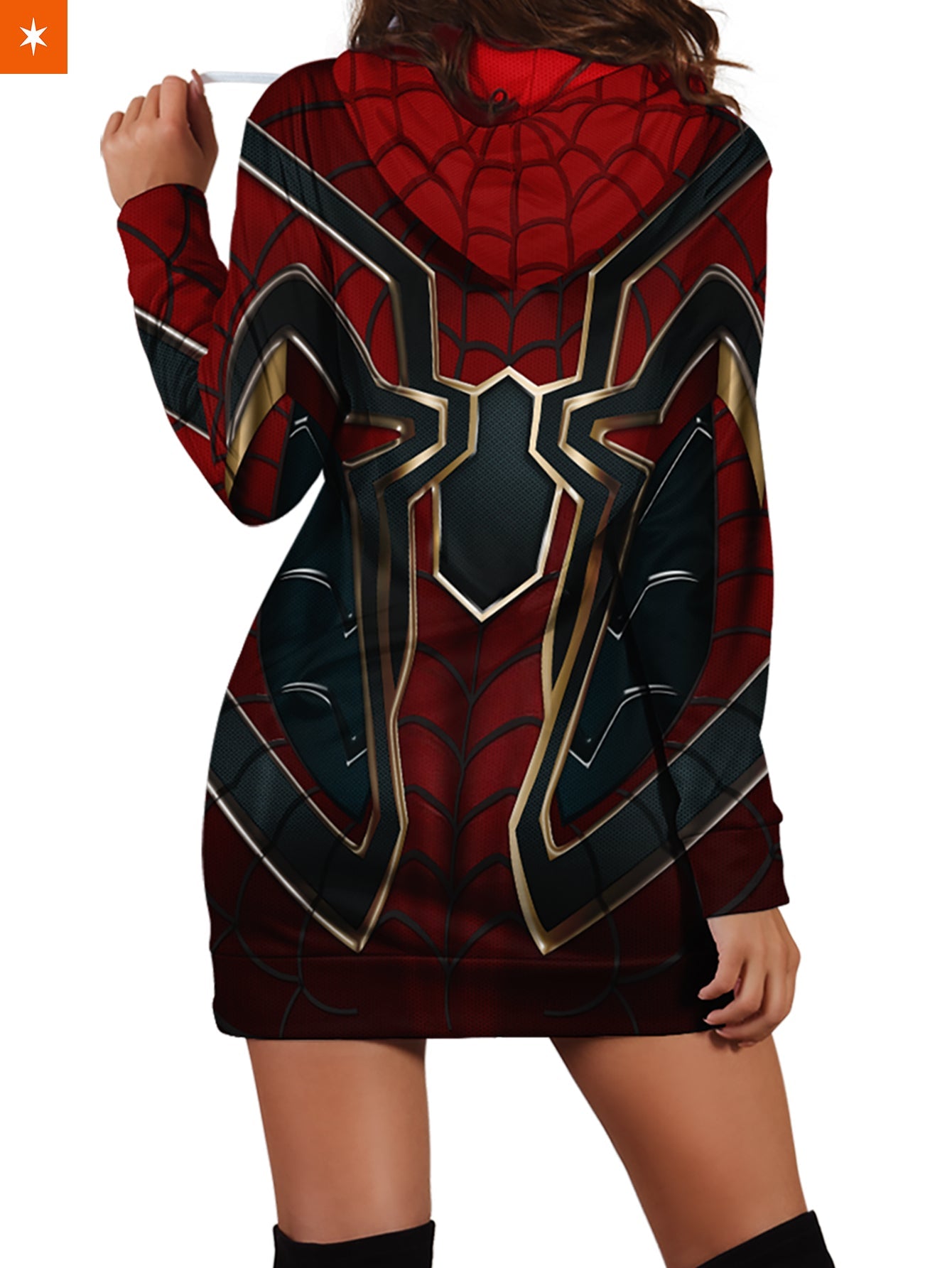Fandomaniax - Spiderman Hoodie Dress