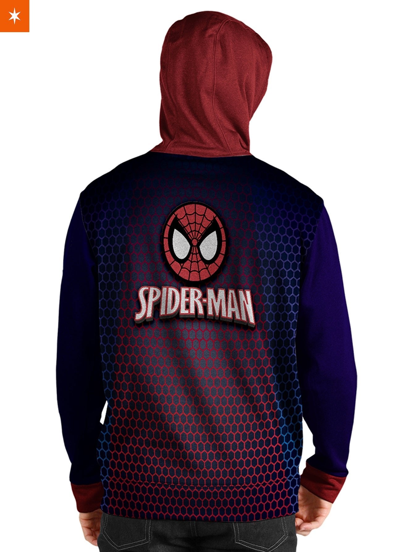 Fandomaniax Spiderman Multiverse Unisex Pullover Hoodie