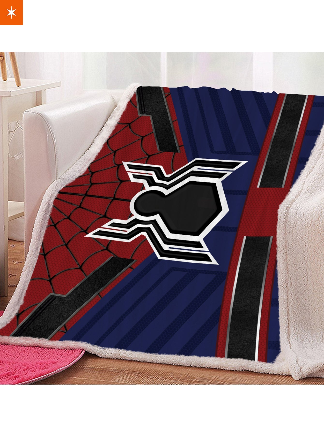 Fandomaniax - Spiderman Webslinger Throw Blanket