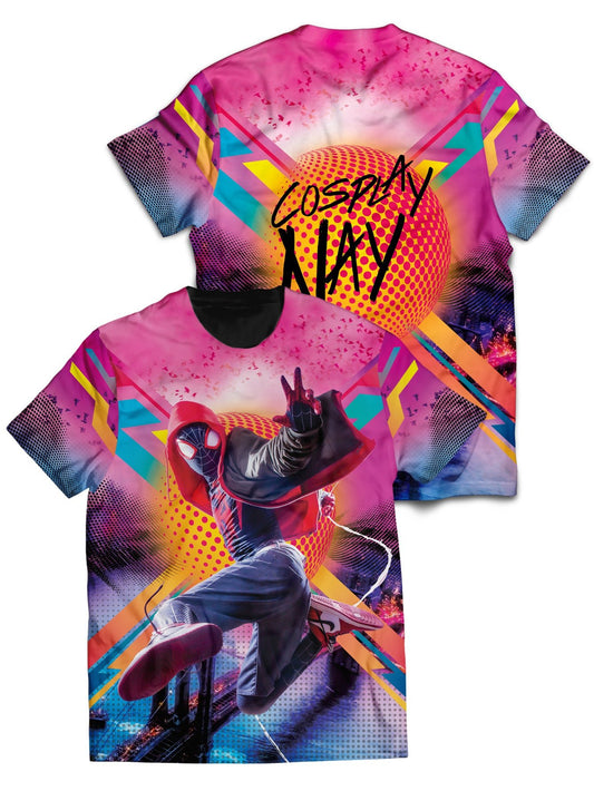 Fandomaniax - Spidey Miles - Signed Unisex T-Shirt