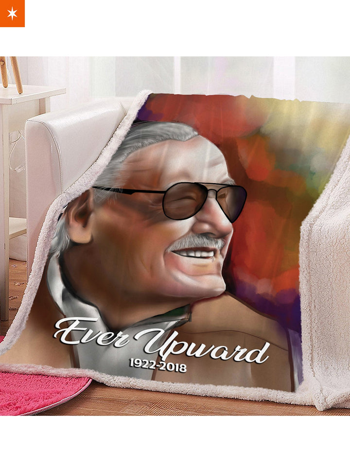 Fandomaniax - Stan Lee Fans-Made Tribute Throw Blanket