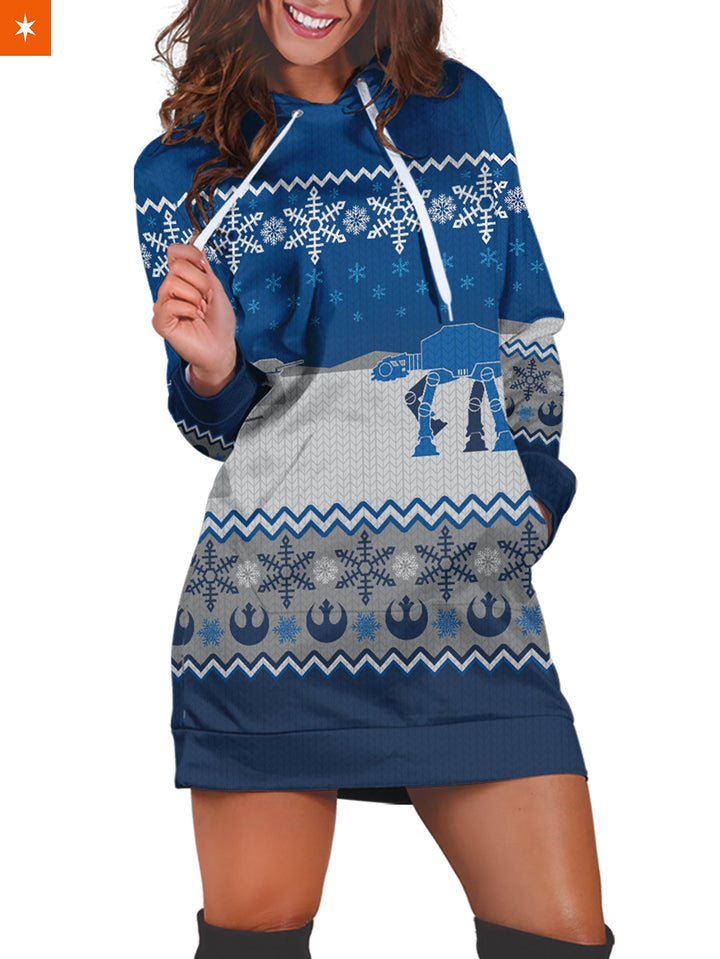 star wars christmas dress Star Wars Christmas Hoodie Dress Fandomaniax