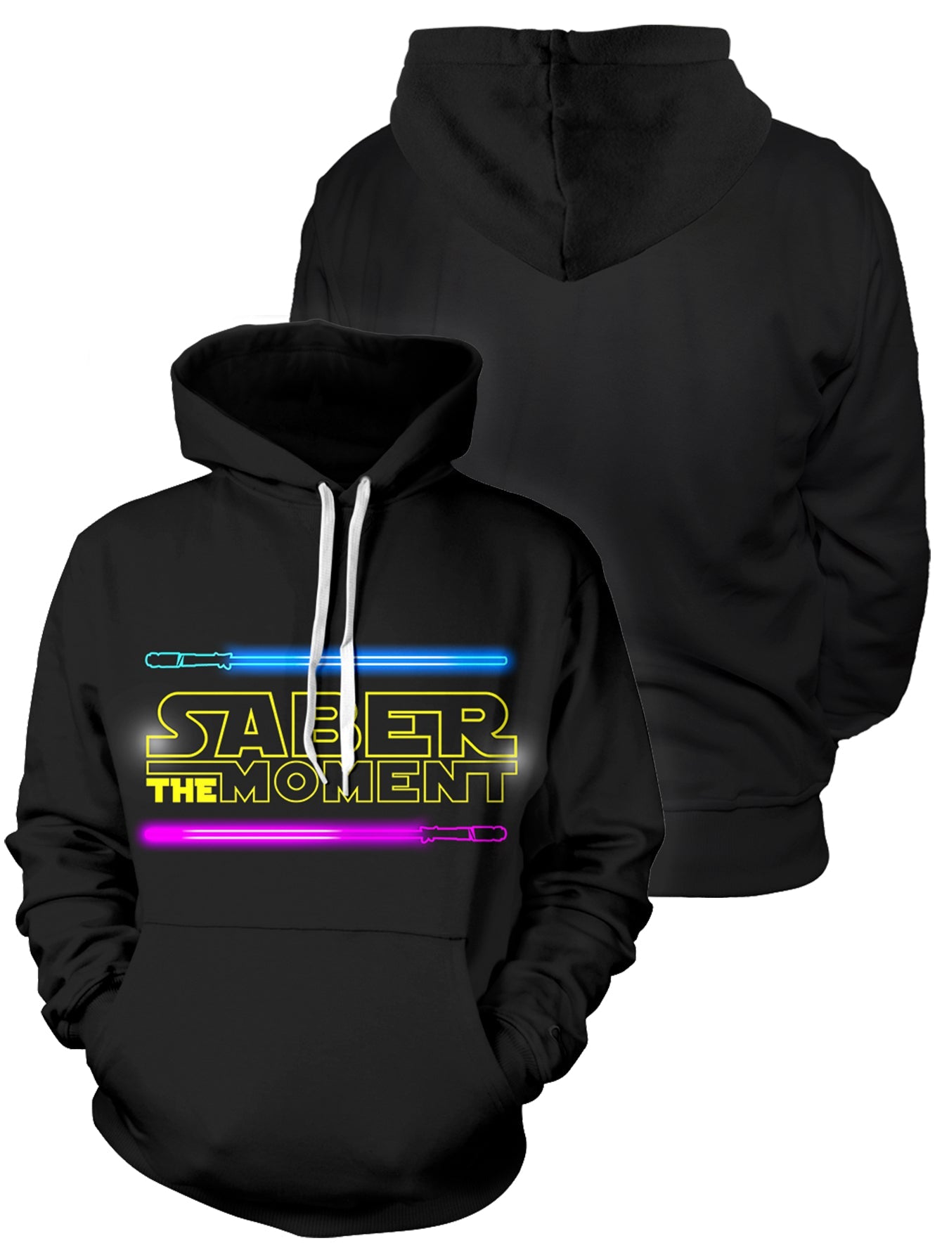 Fandomaniax - Starwars I Saber The Moment Unisex Pullover Hoodie