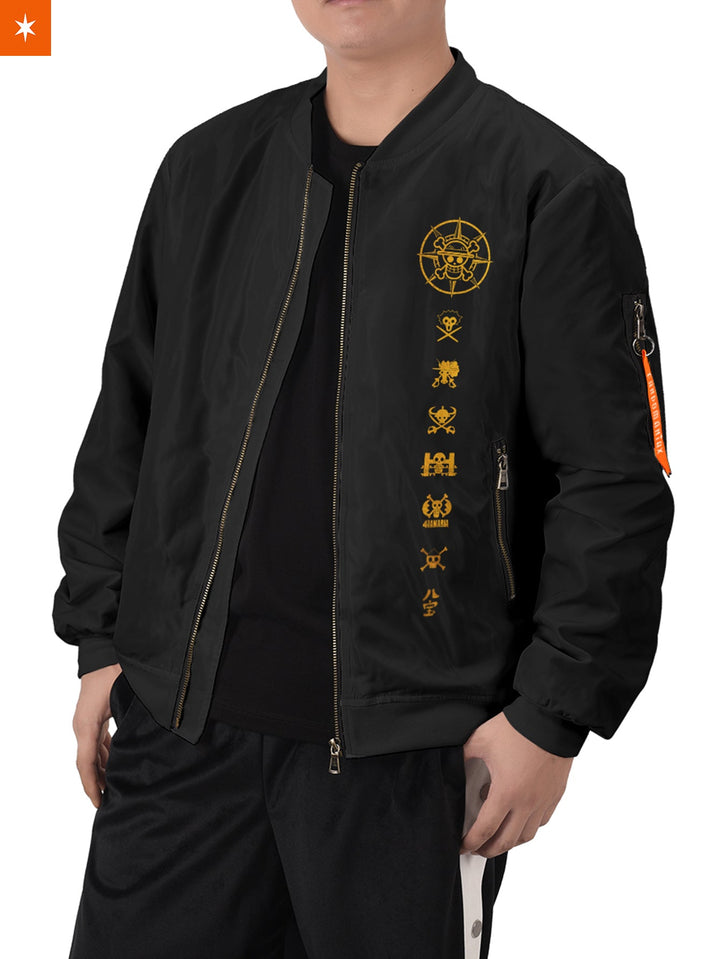 Fandomaniax - [Buy 1 Get 1 SALE] Straw Hat Grand Fleet Bomber Jacket