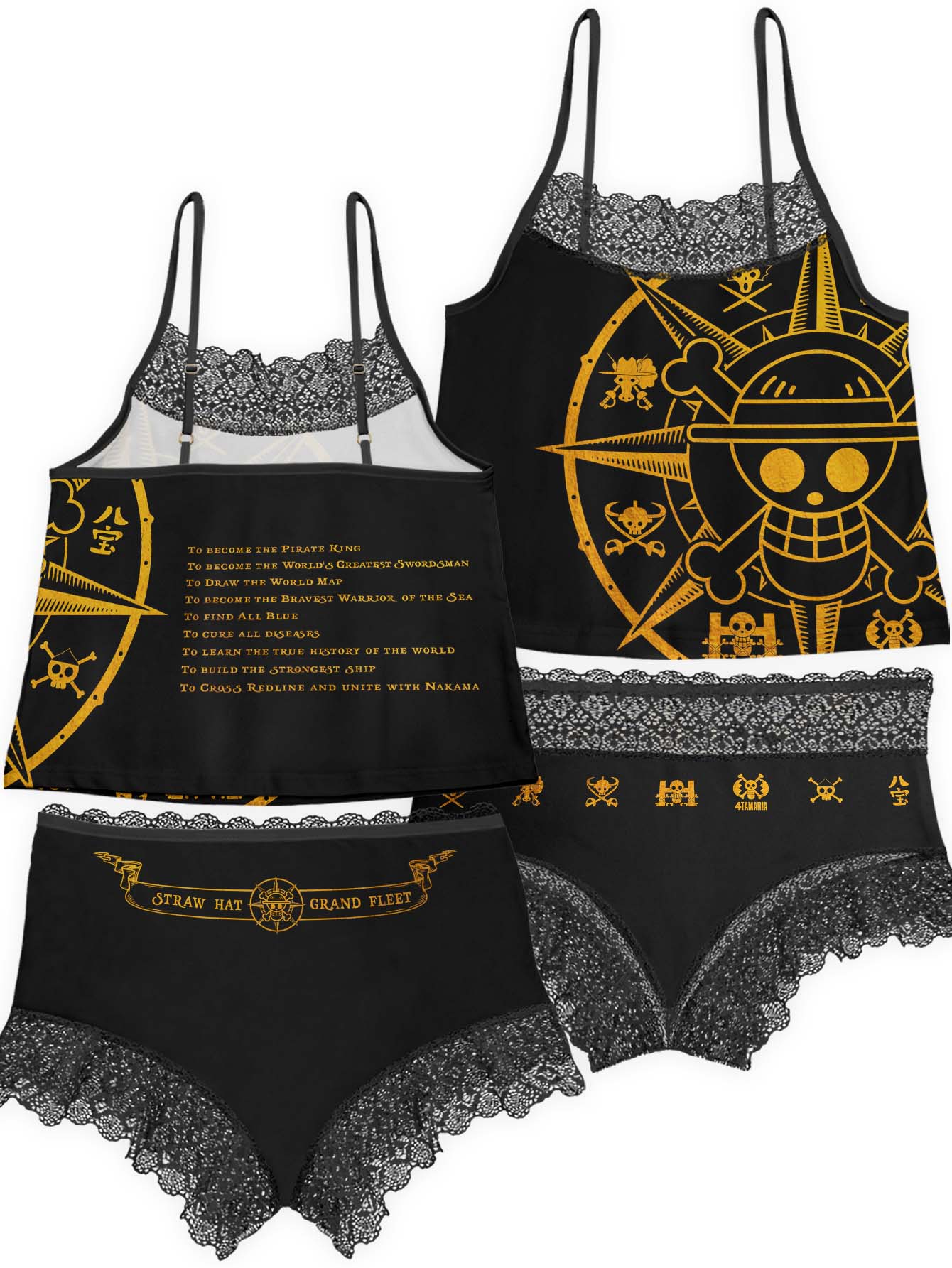 Fandomaniax Straw Hat Grand Fleet Collection