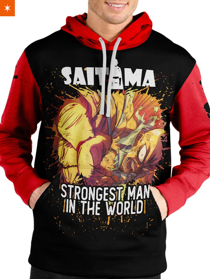 Fandomaniax - Strongest Man in the World Unisex Pullover Hoodie