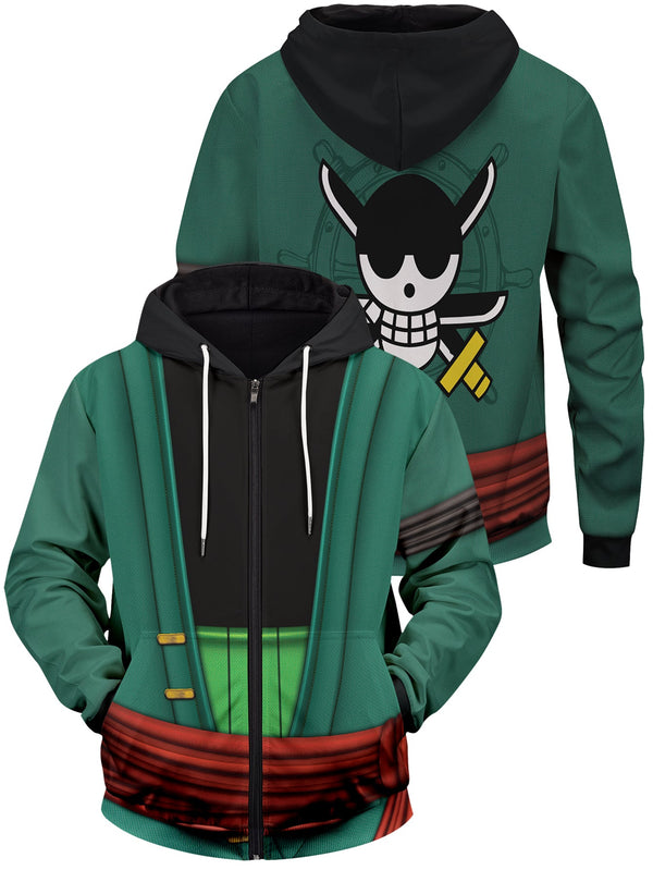 Fandomaniax - Strongest Swordsman Unisex Zipped Hoodie