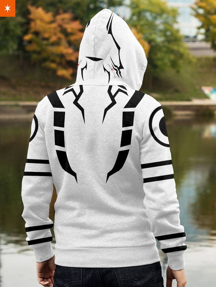 Fandomaniax - Sukuna Unisex Zipped Hoodie