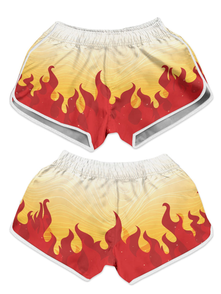 Fandomaniax - Summer Rengoku Women Beach Shorts