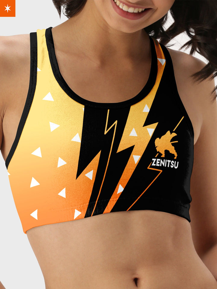 Fandomaniax - Summer Zenitsu Active Wear Set