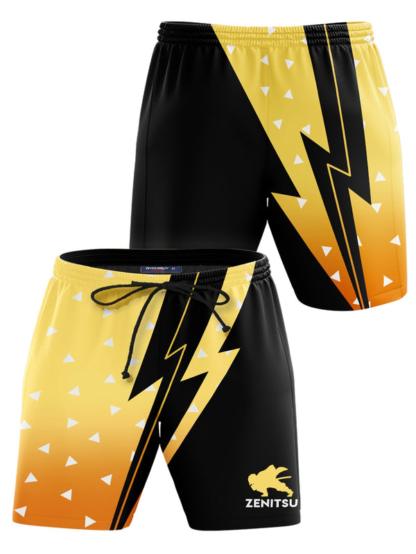 Fandomaniax - Summer Zenitsu Beach Shorts