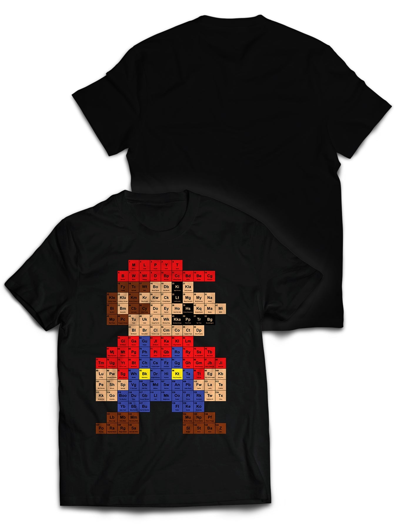 Fandomaniax - Super Mario Elements Unisex T-Shirt