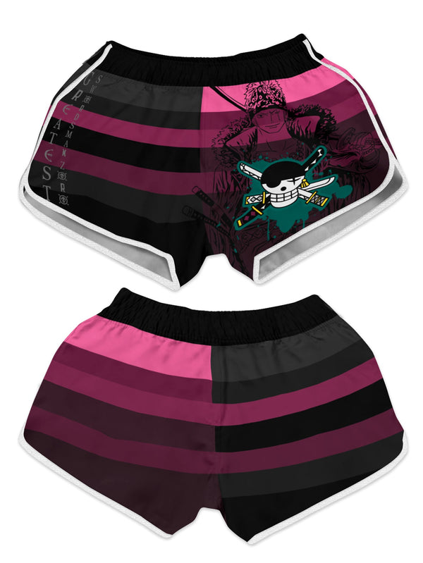 Fandomaniax - Swordsman Zoro Women Beach Shorts