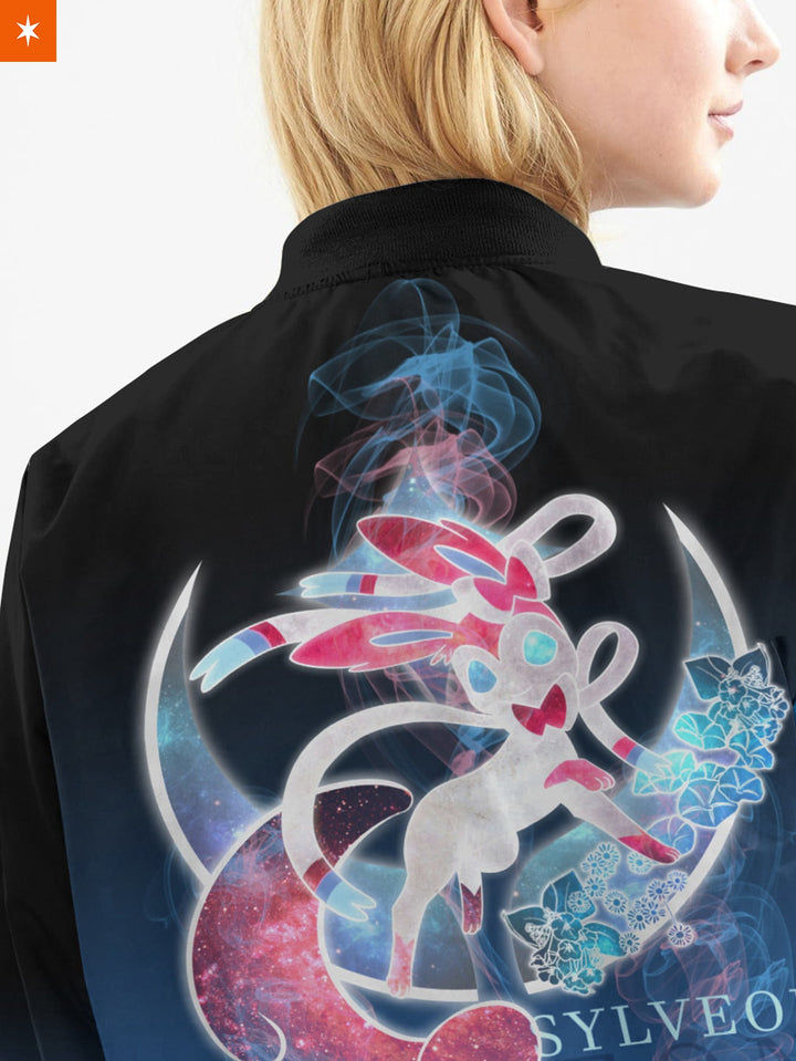 Fandomaniax - Sylveon Spirit Bomber Jacket