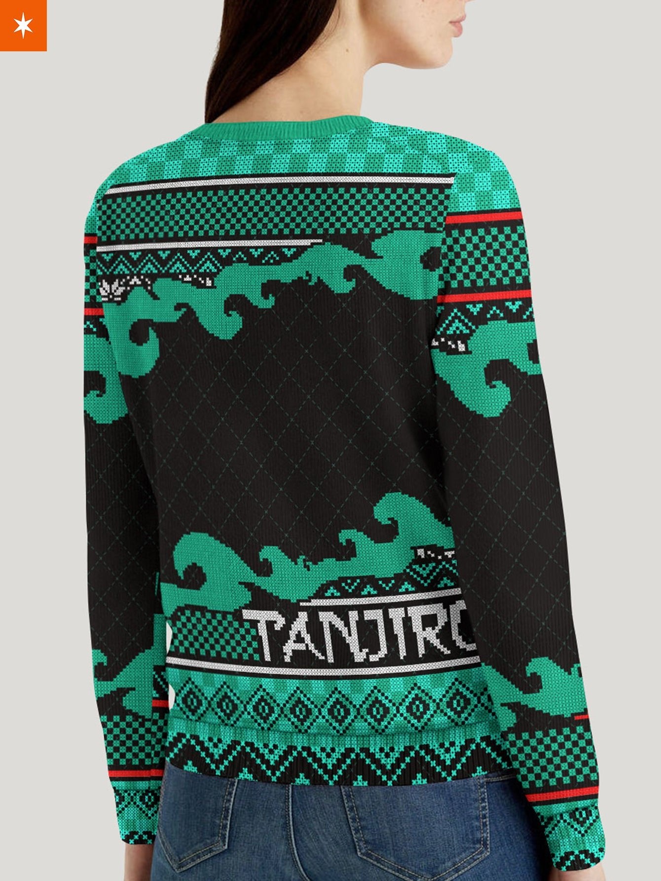 Fandomaniax - Tanjiro Christmas Unisex Wool Sweater