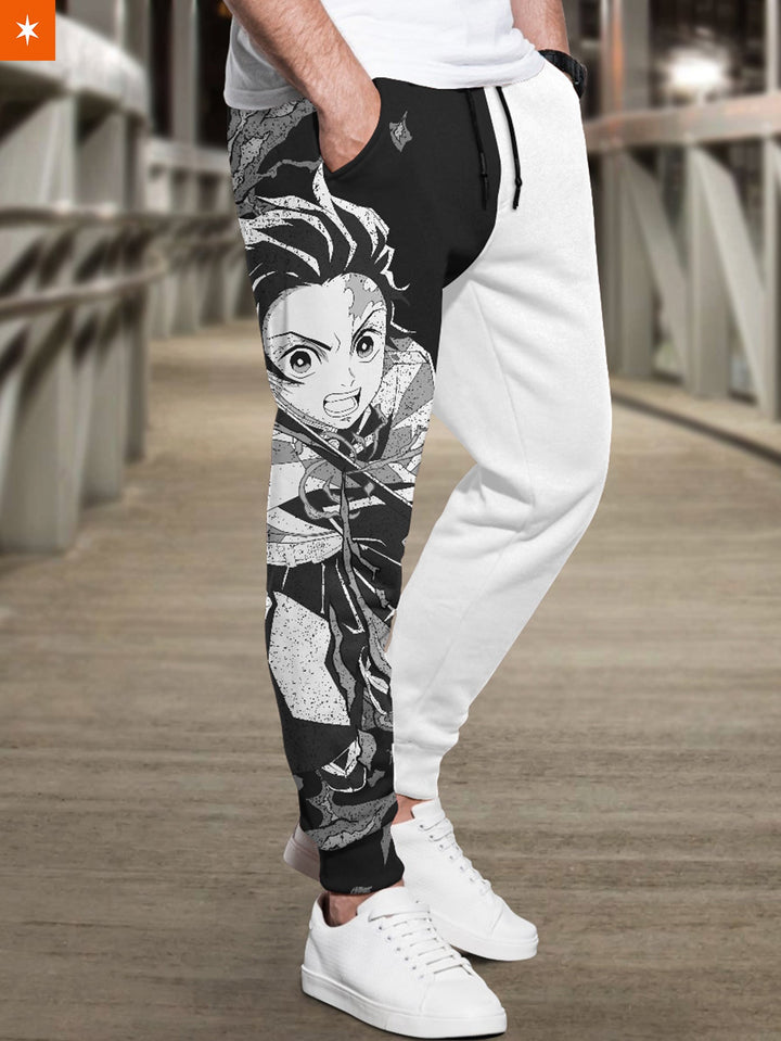 Fandomaniax - Tanjiro Cool Jogger Pants