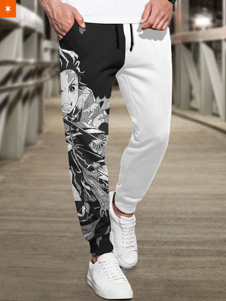 Fandomaniax - Tanjiro Cool Jogger Pants