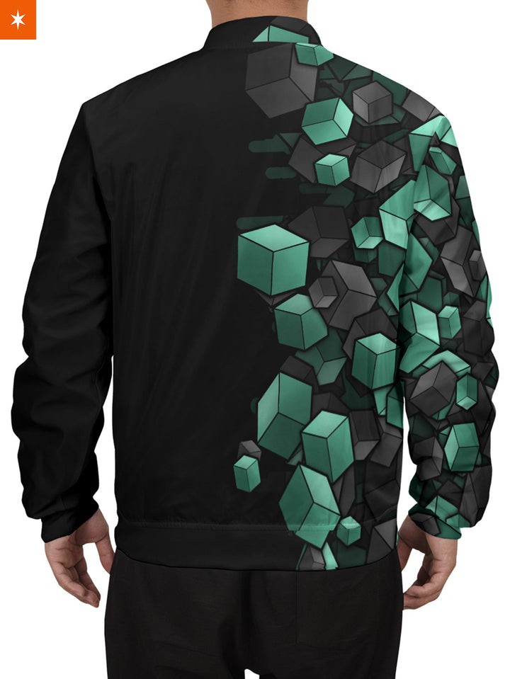 Fandomaniax - Tanjiro Cube Bomber Jacket