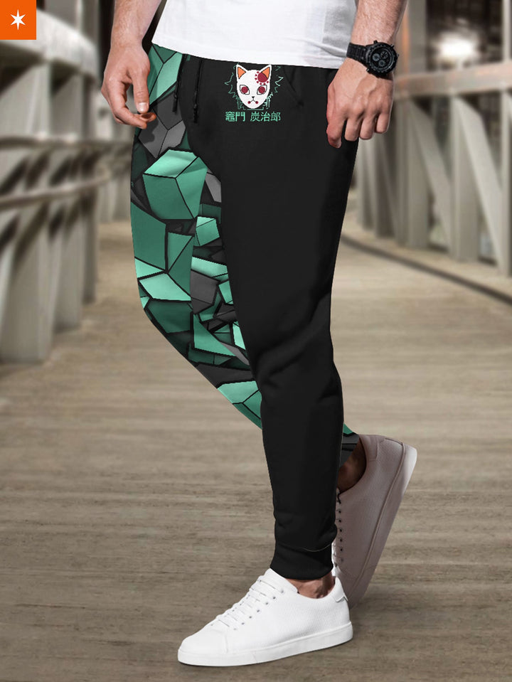 Fandomaniax - Tanjiro Cube Jogger Pants