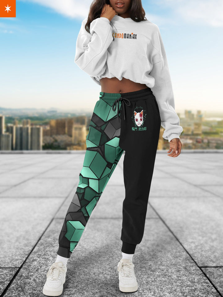 Fandomaniax - Tanjiro Cube Jogger Pants