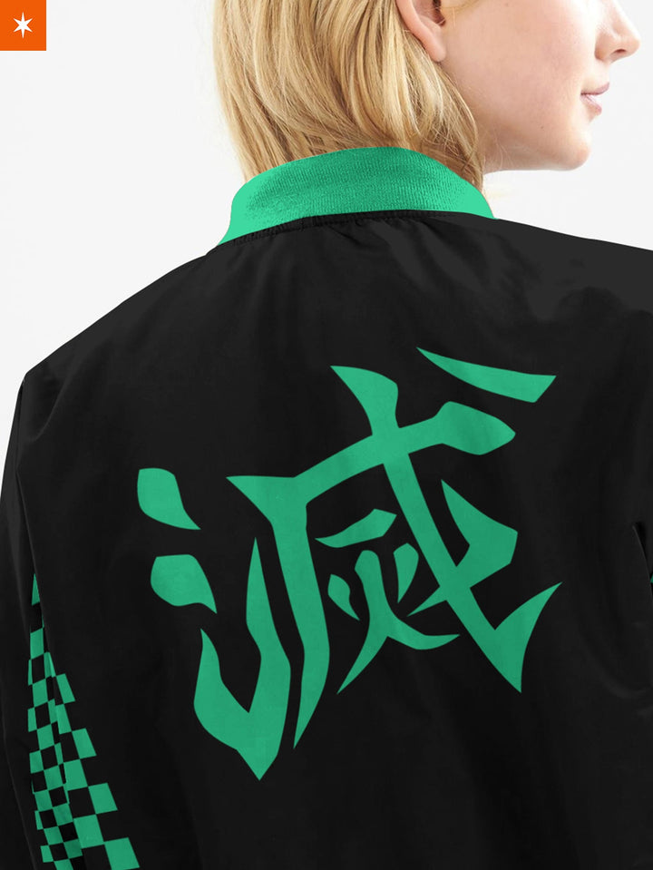 Fandomaniax - Tanjiro Fashion v2 Bomber Jacket