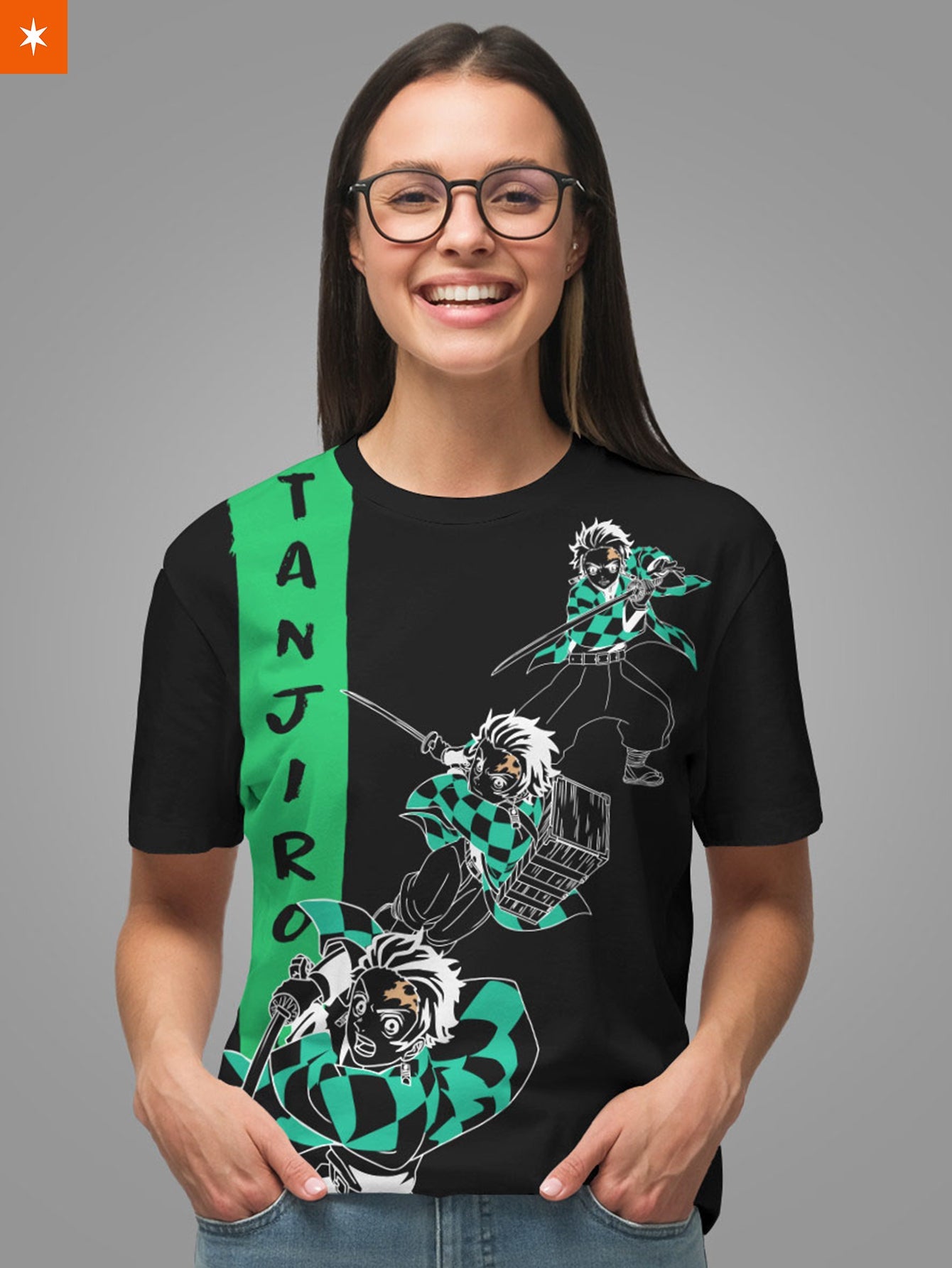 Fandomaniax - Tanjiro Semblance Unisex T-Shirt