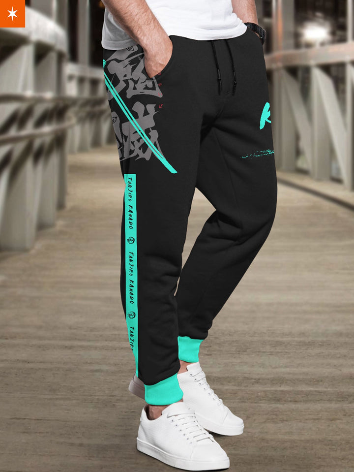 Fandomaniax - Tanjiro Style Jogger Pants