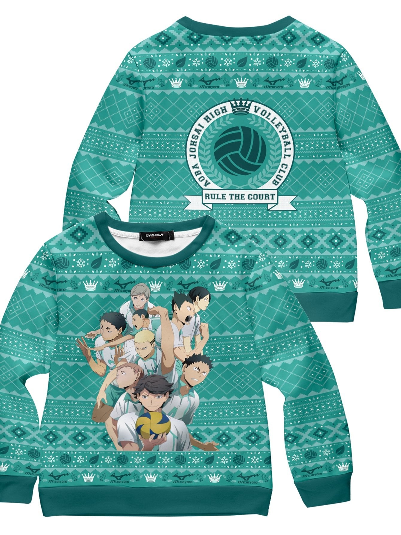 Fandomaniax - Team Crown Kids Unisex Wool Sweater