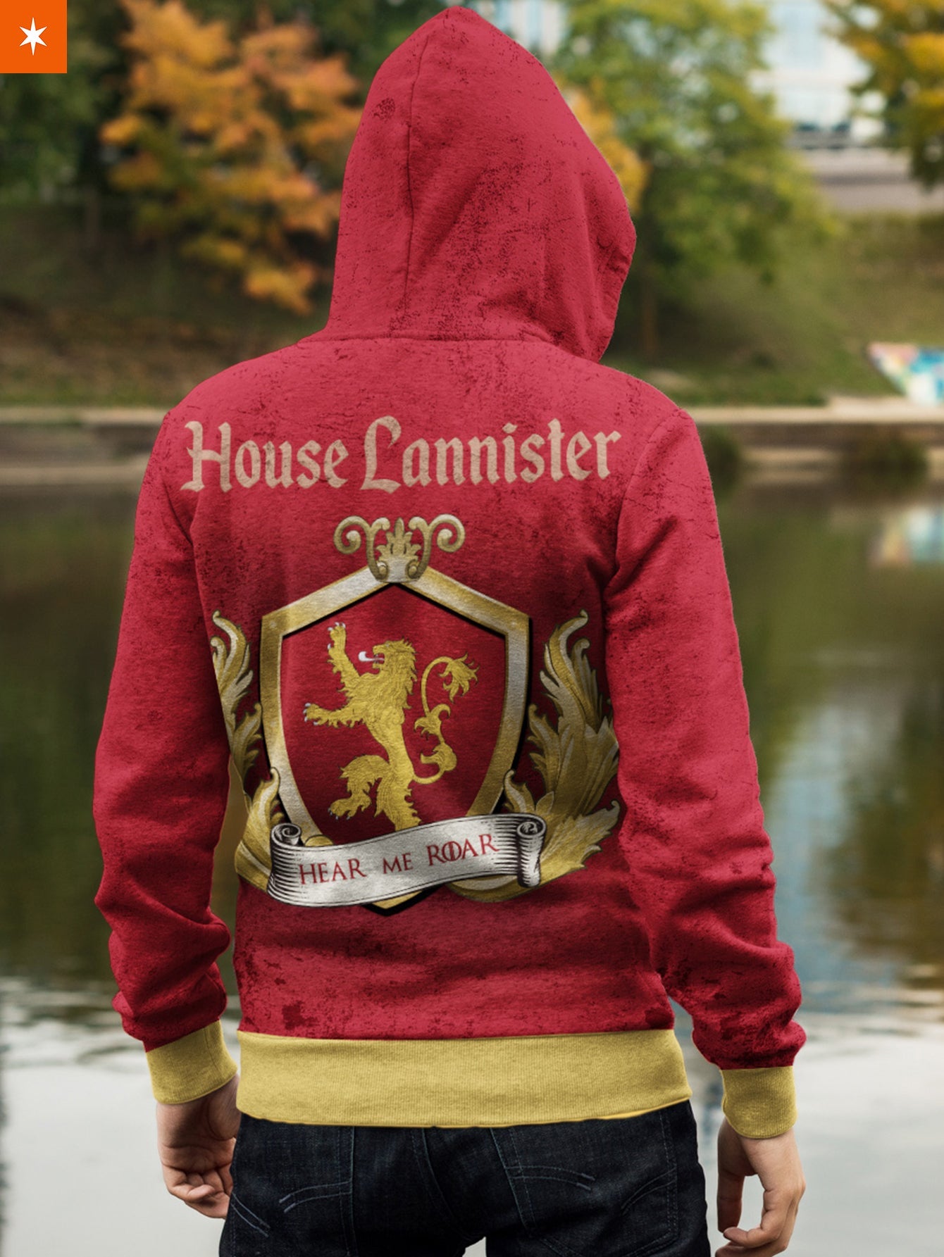 Fandomaniax - Team Lannister Unisex Zipped Hoodie
