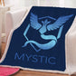 Fandomaniax - Team Mystic Throw Blanket