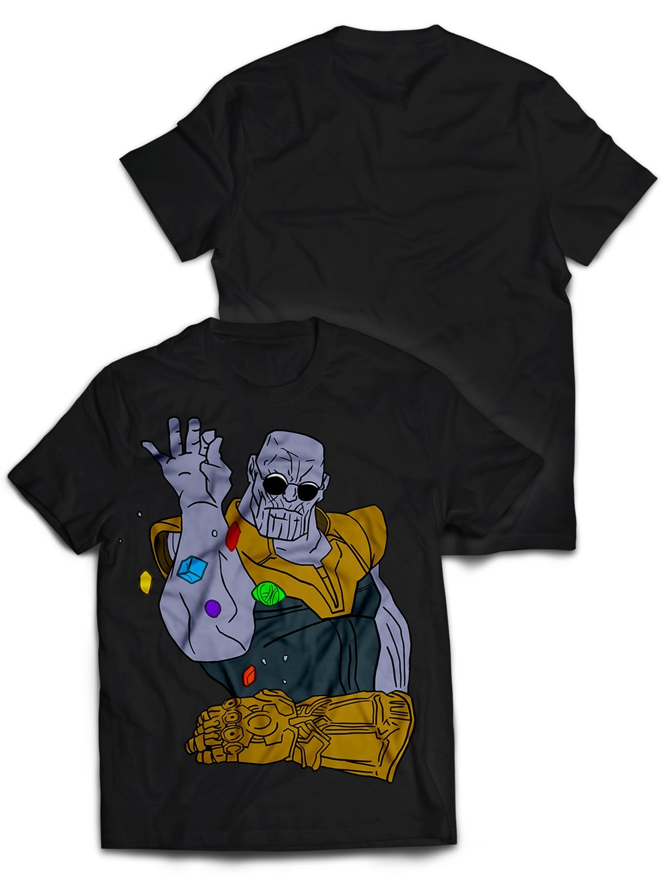 Fandomaniax - Thanos Salt Bae Unisex T-Shirt
