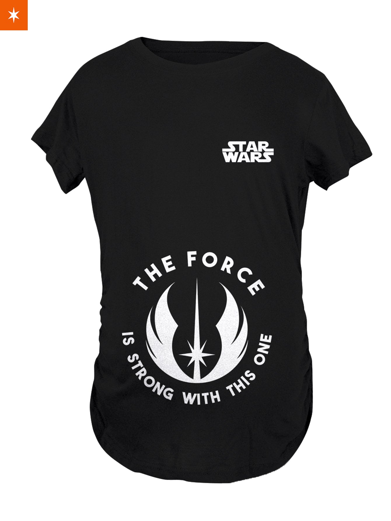 Fandomaniax - The Force Is Strong Maternity T-Shirt