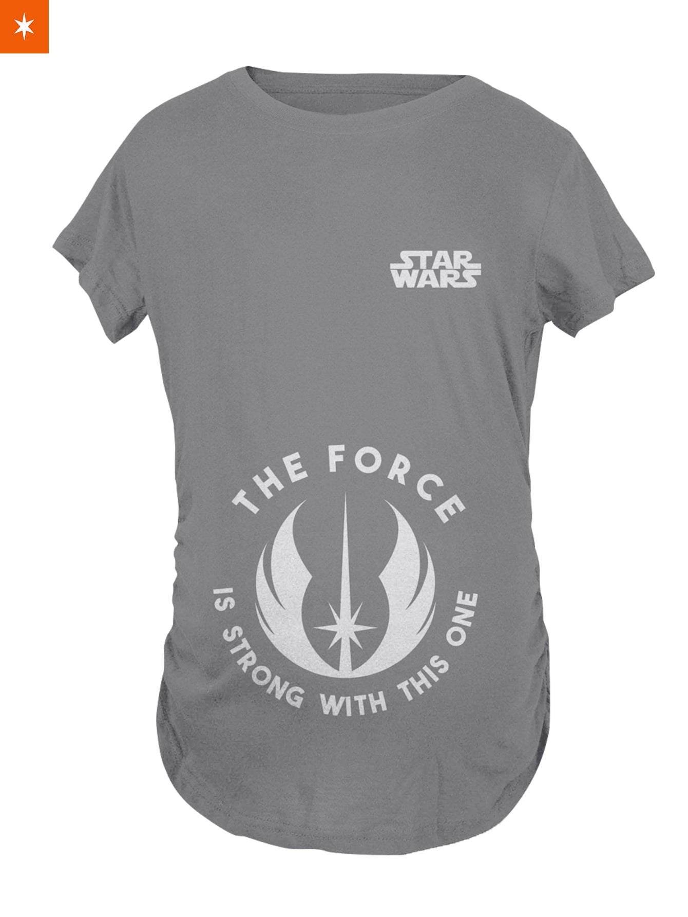 Fandomaniax - The Force Is Strong Maternity T-Shirt