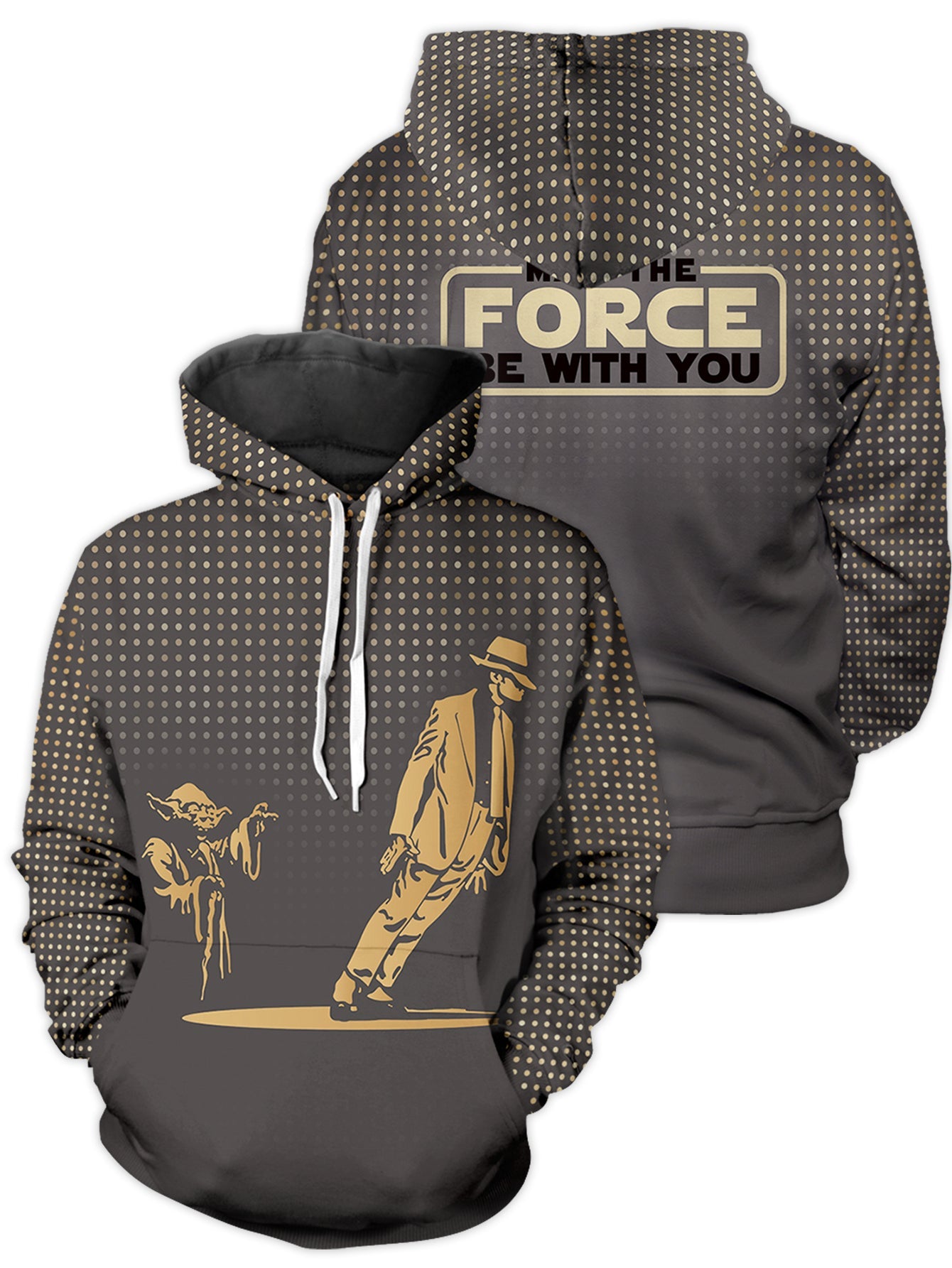 Fandomaniax - The Force MJ Unisex Pullover Hoodie