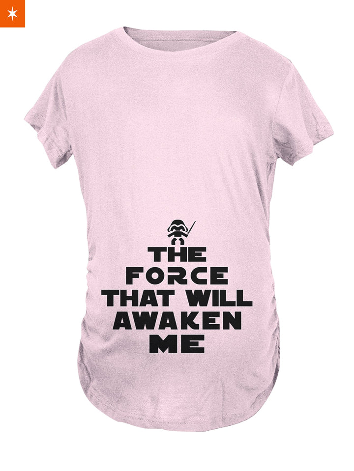 Fandomaniax - The Force that will Awaken Me Maternity T-Shirt